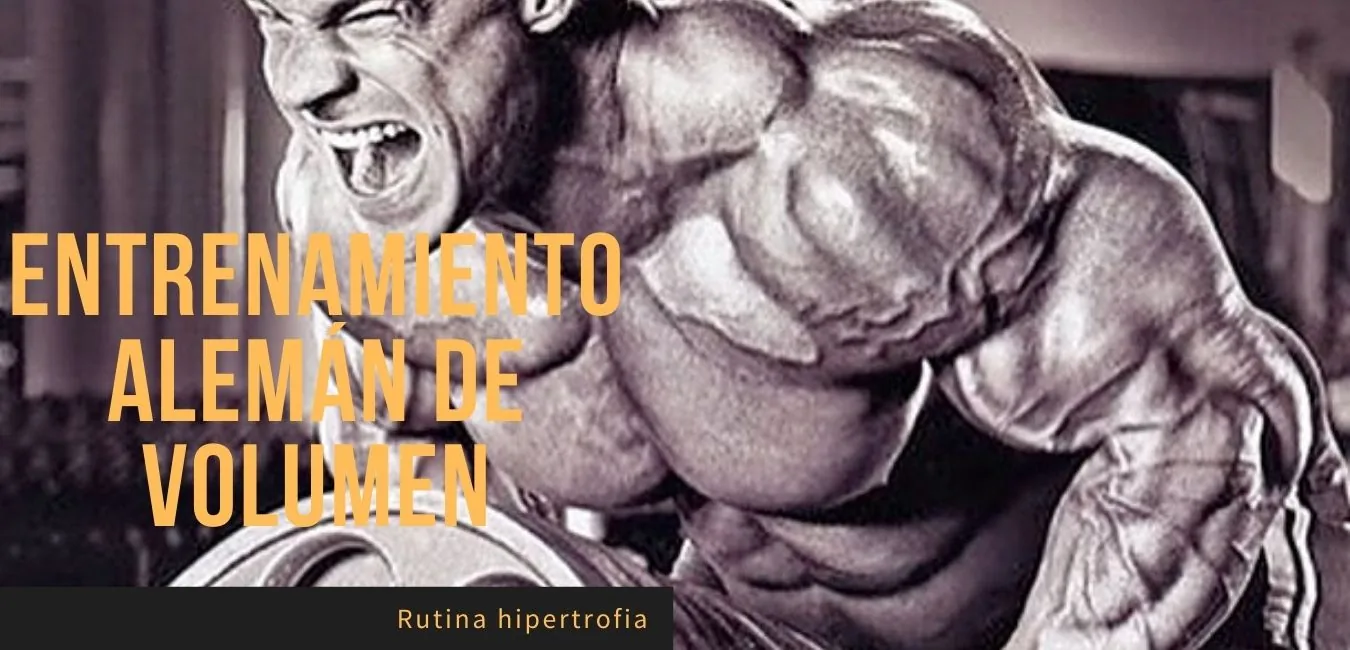 Rutina Entrenamiento Alemán de Volumen – German Volume Training (GVT)