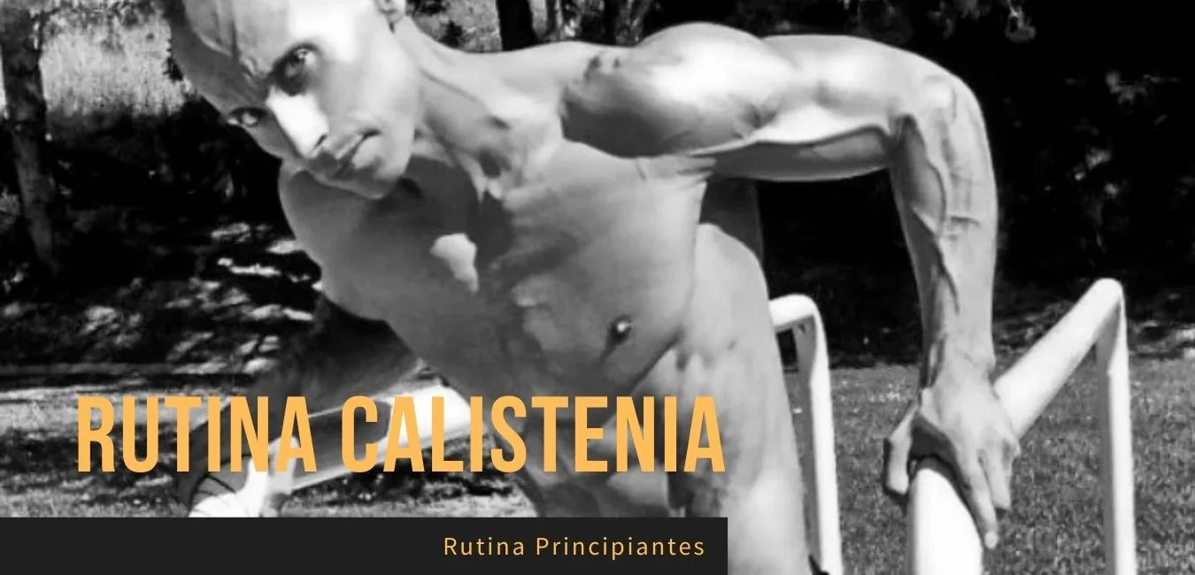 Rutina calistenia principiantes