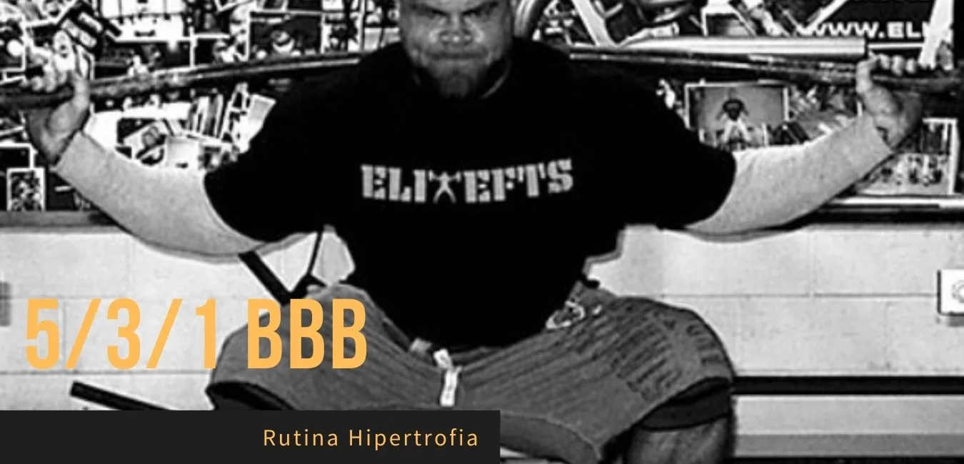 Rutina 5/3/1 Boring But Big