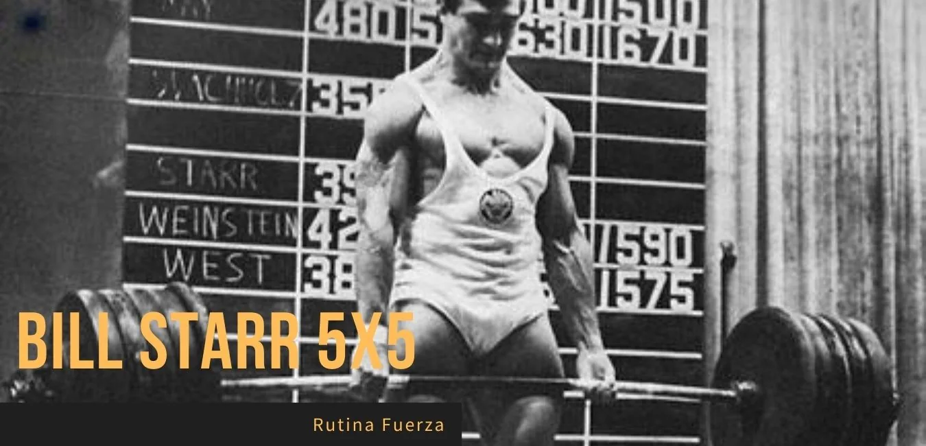 Rutina Bill Starr 5×5