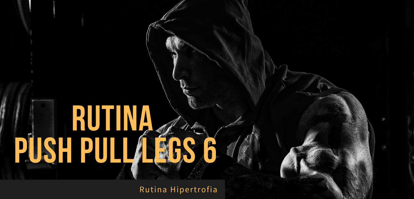 Rutina Push Pull Legs 6 días