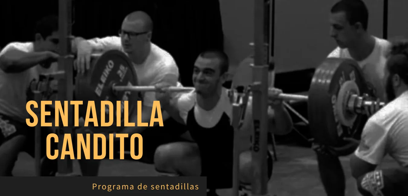 Programa Avanzado Sentadilla Candito