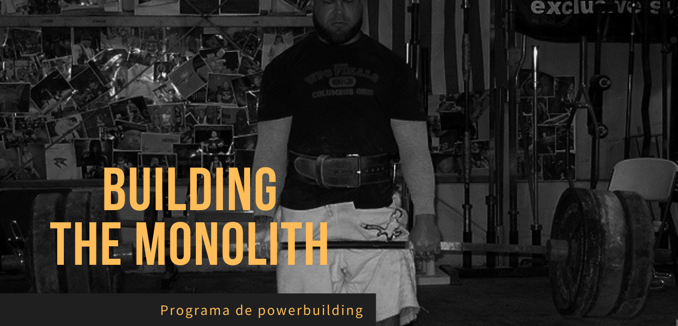 Programa Building The Monolith