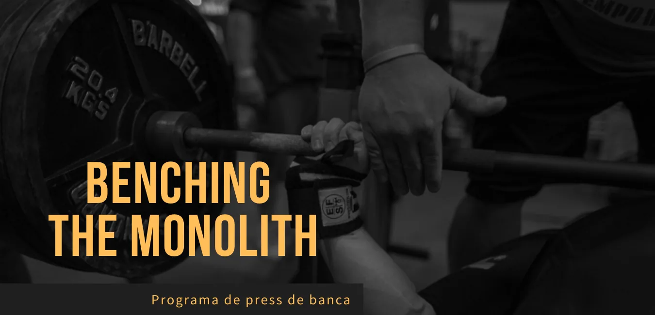 Rutina Benching The Monolith