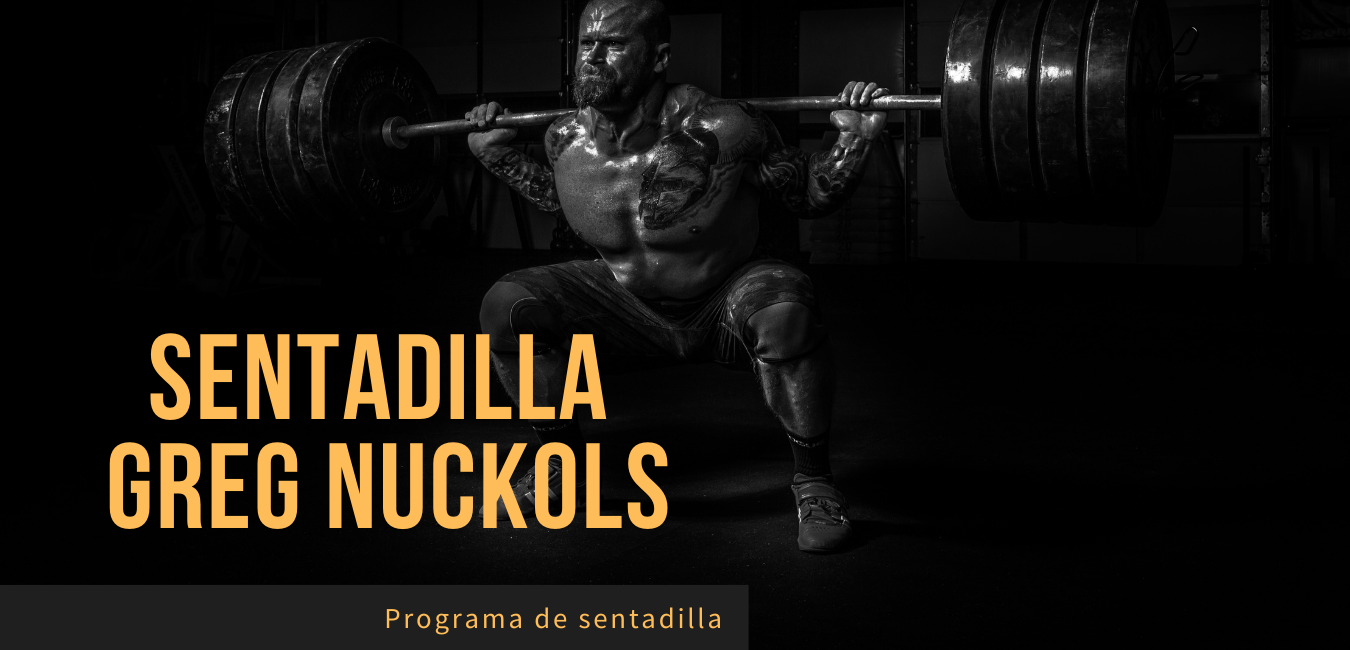 Programa Sentadilla Greg Nuckols
