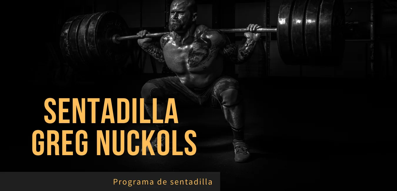 Programa Sentadilla Greg Nuckols