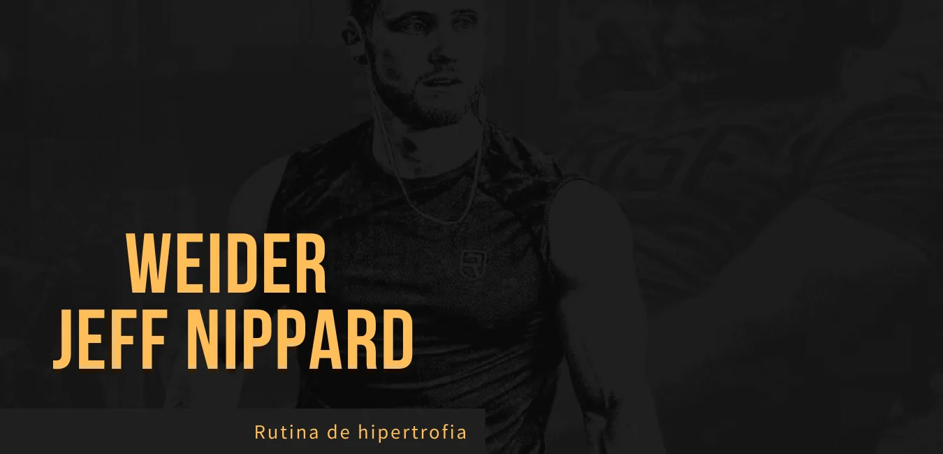 Rutina Weider Novatos Jeff Nippard