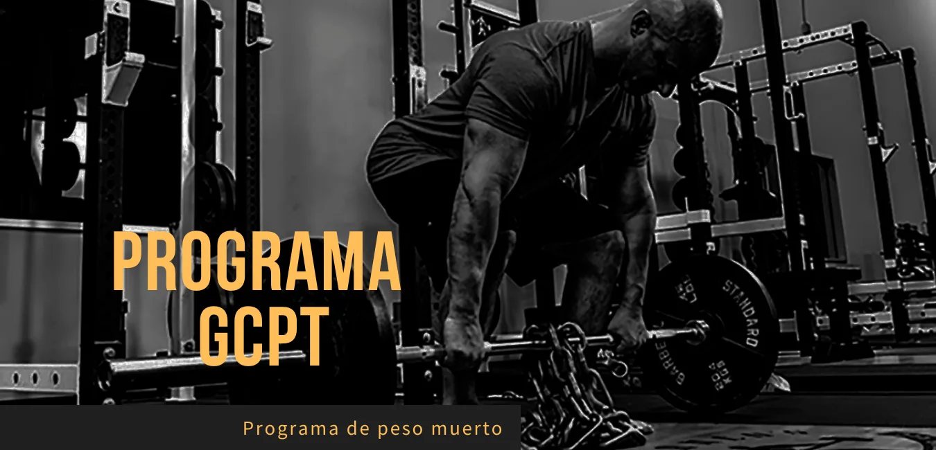 Programa Peso Muerto GCPT