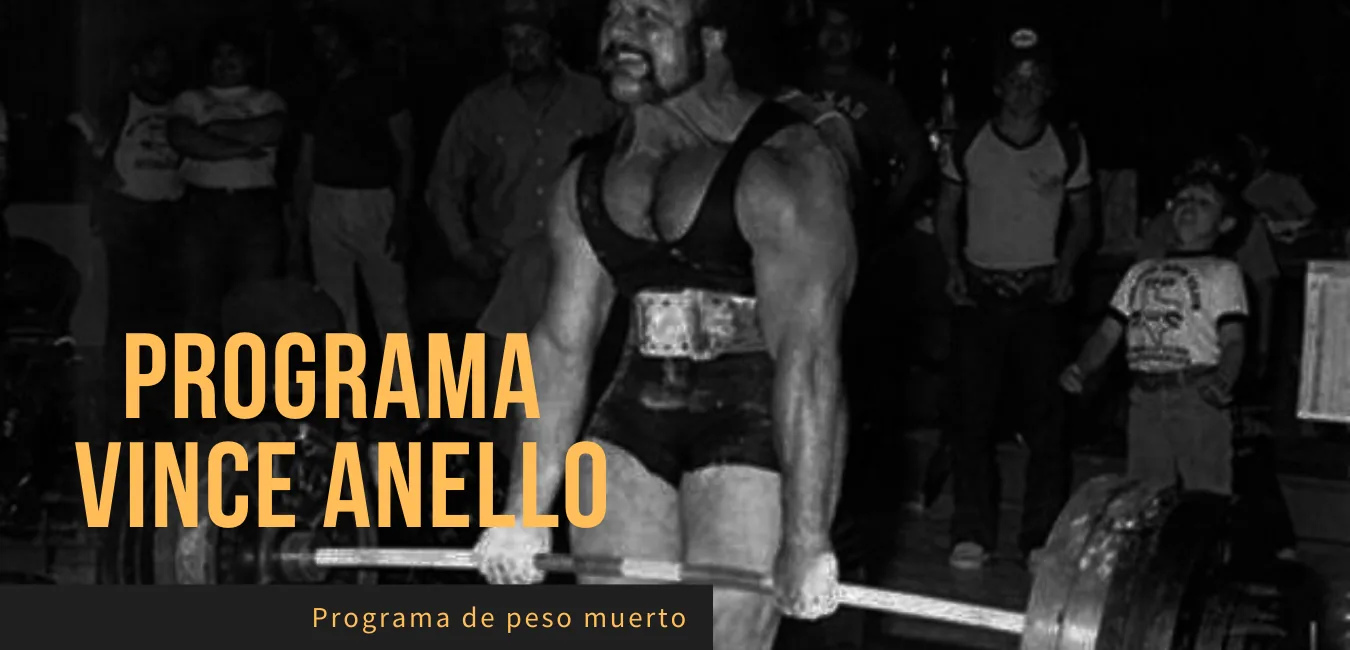 Programa Peso Muerto Vince Anello