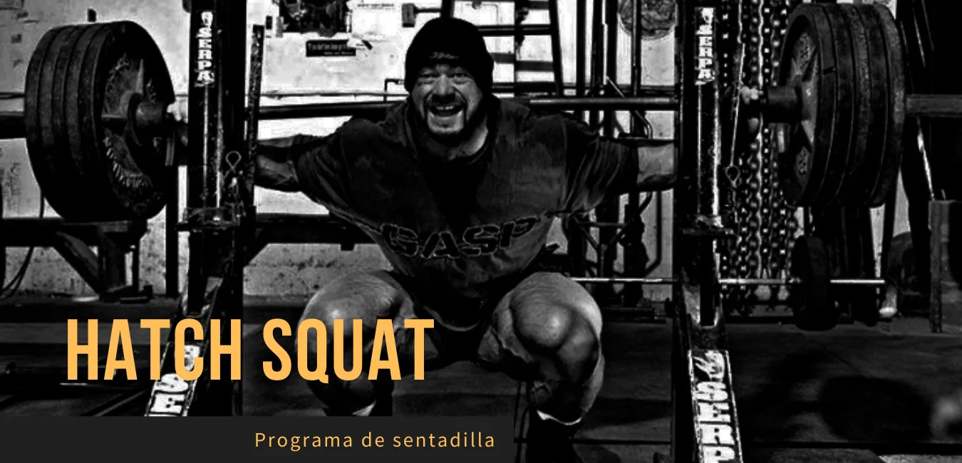 Rutina Sentadillas Hatch Squat