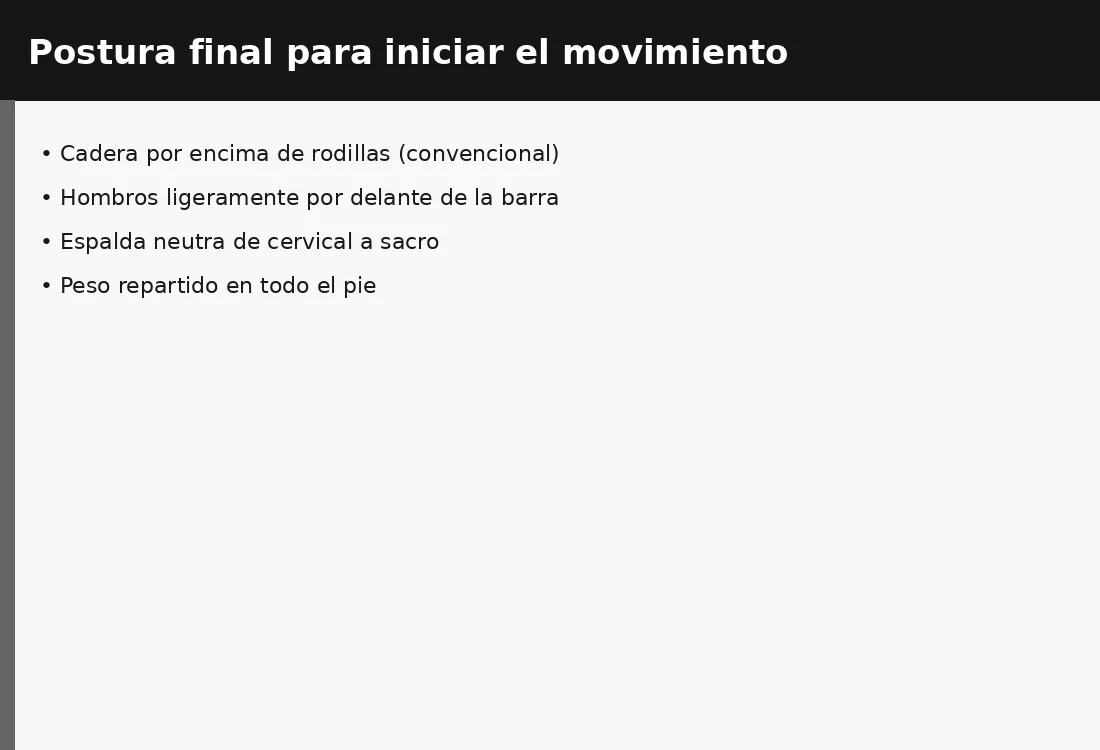 Como Hacer ejercicio Peso Muerto tecnica correcta